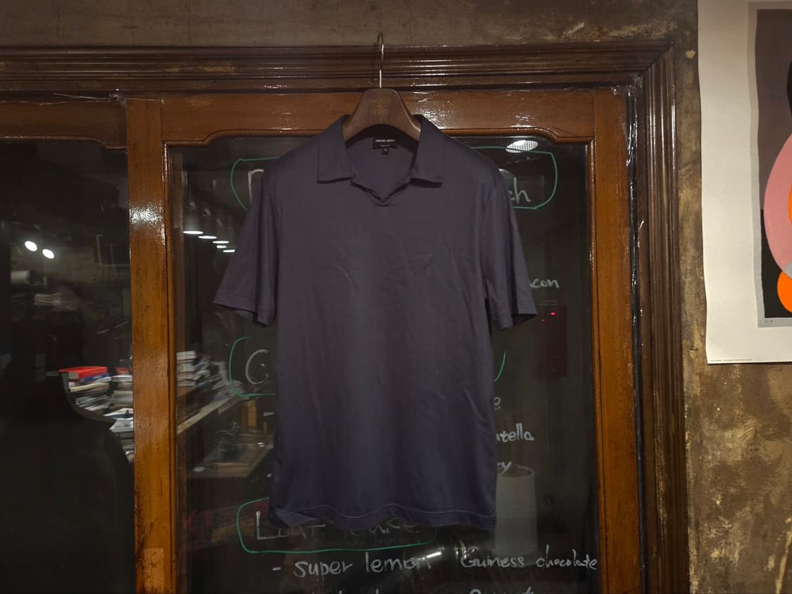 조르지오 아르마니 오픈칼라넥 티셔츠 상품이미지5