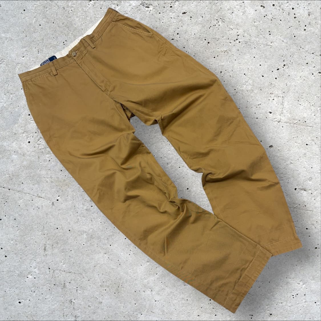 [34x32] 폴로 랄프로렌 치노 코튼 베이지 면바지 B927 상품이미지2