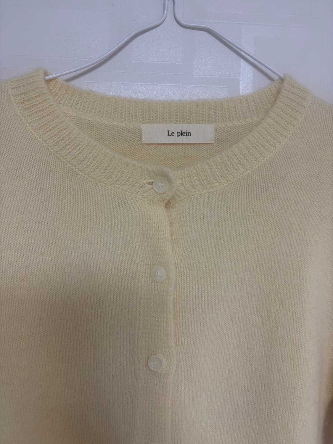 르플레인 베이비옐로우 가디건 상품이미지5