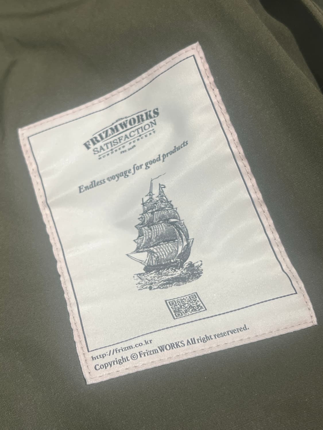 프리즘워크 m65 피쉬테일 파카003 올리브 상품이미지1