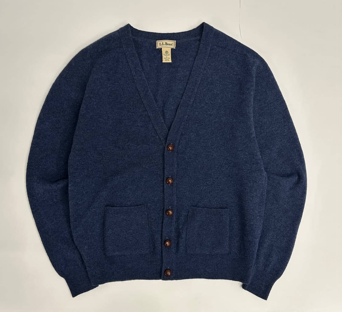 LL Bean 90‘s 램스울 니트 가디건  상품이미지2
