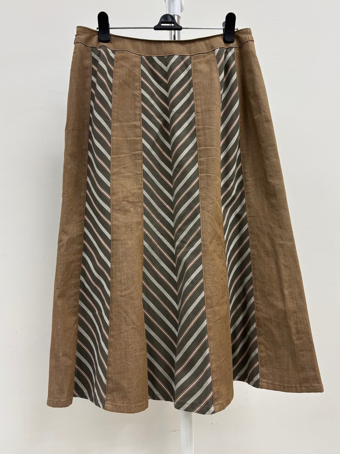 빈티지 브라운 스커트 상품이미지4