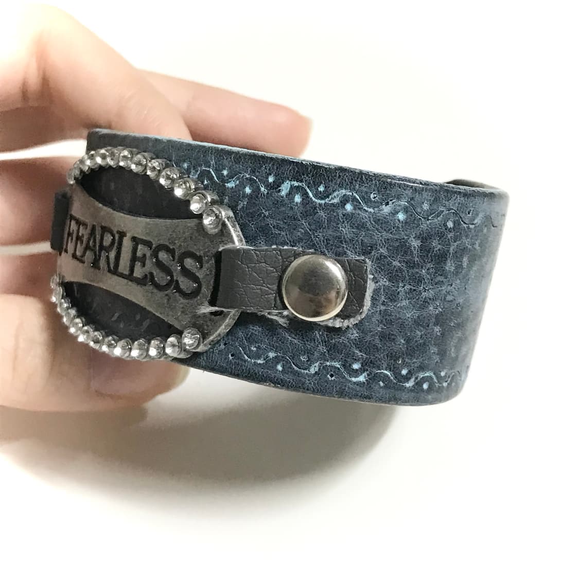 일본 빈티지 가죽 팔찌 y2k 고스 로리 펑크 갸루 보헤미안 헤이세이 상품이미지4