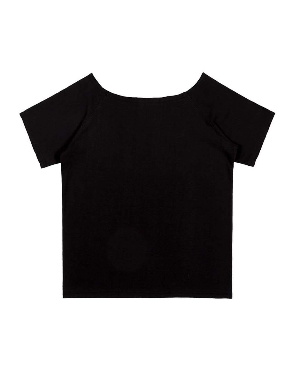 팬시클럽 디바인 크로스 원숄더 티 블랙 상품이미지3