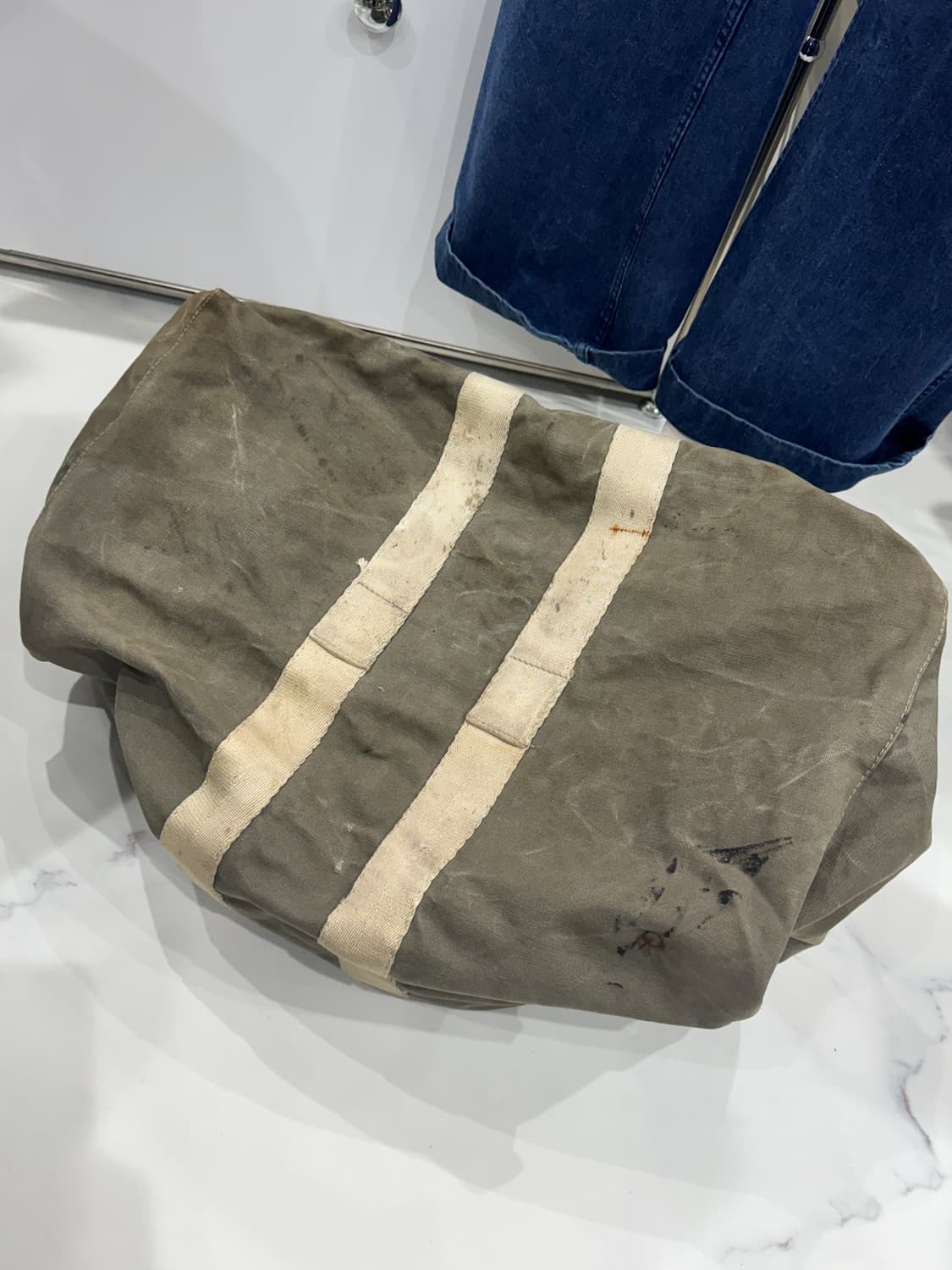 레어) 4-50s USN 미해군 비행사 킷백 상품이미지9