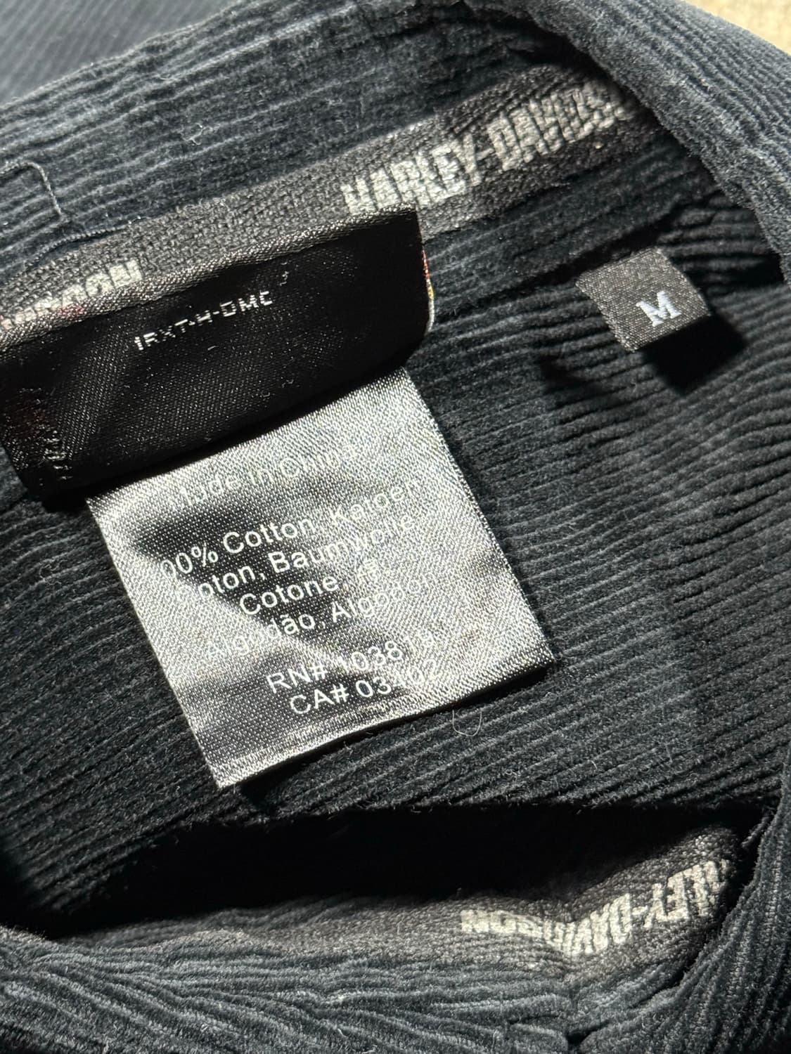 Harley Davidson 할리데이비슨 코듀로이 셔츠 상품이미지4