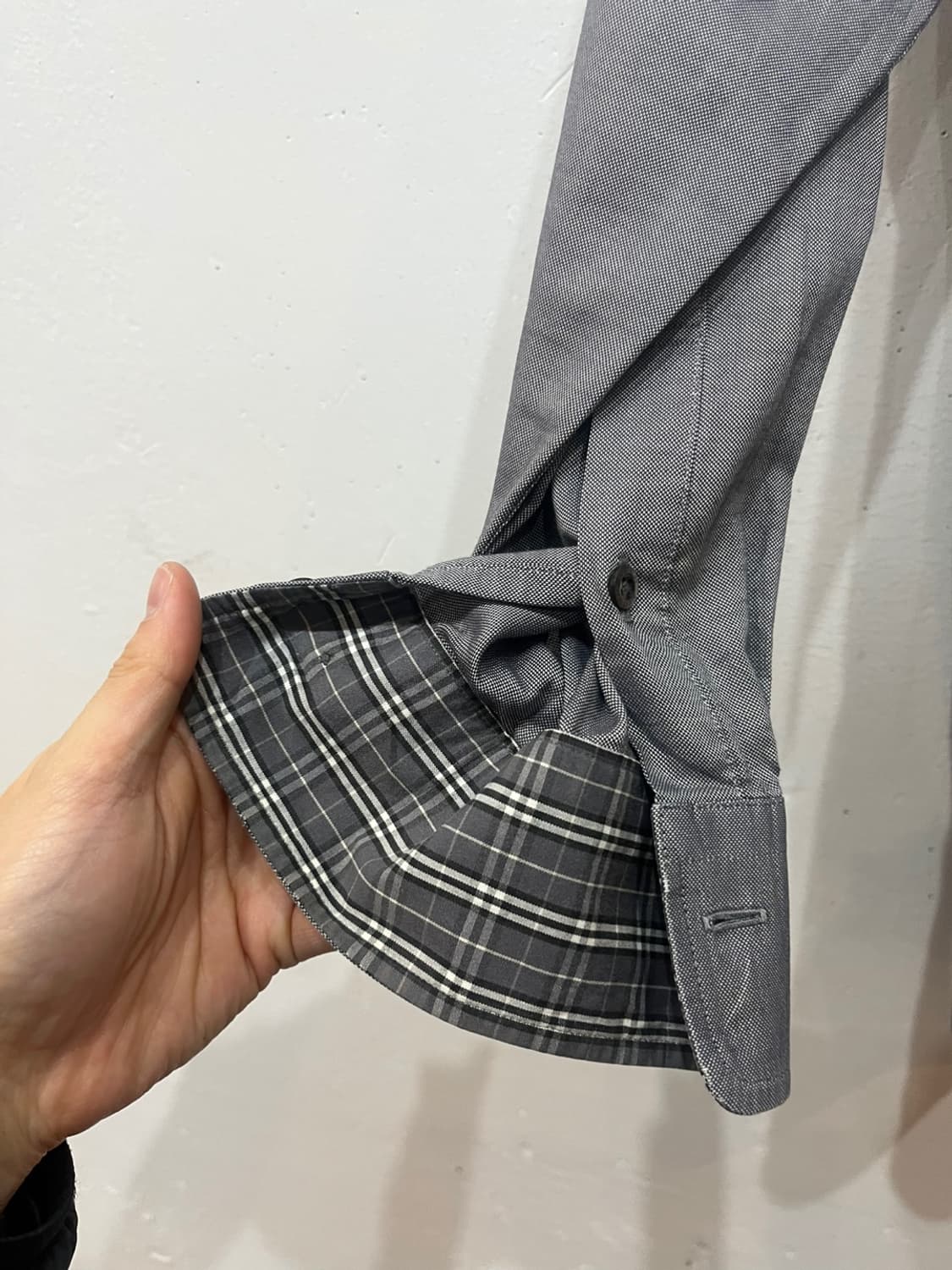 버버리 로고 셔츠 Made in JAPAN (M) 상품이미지3