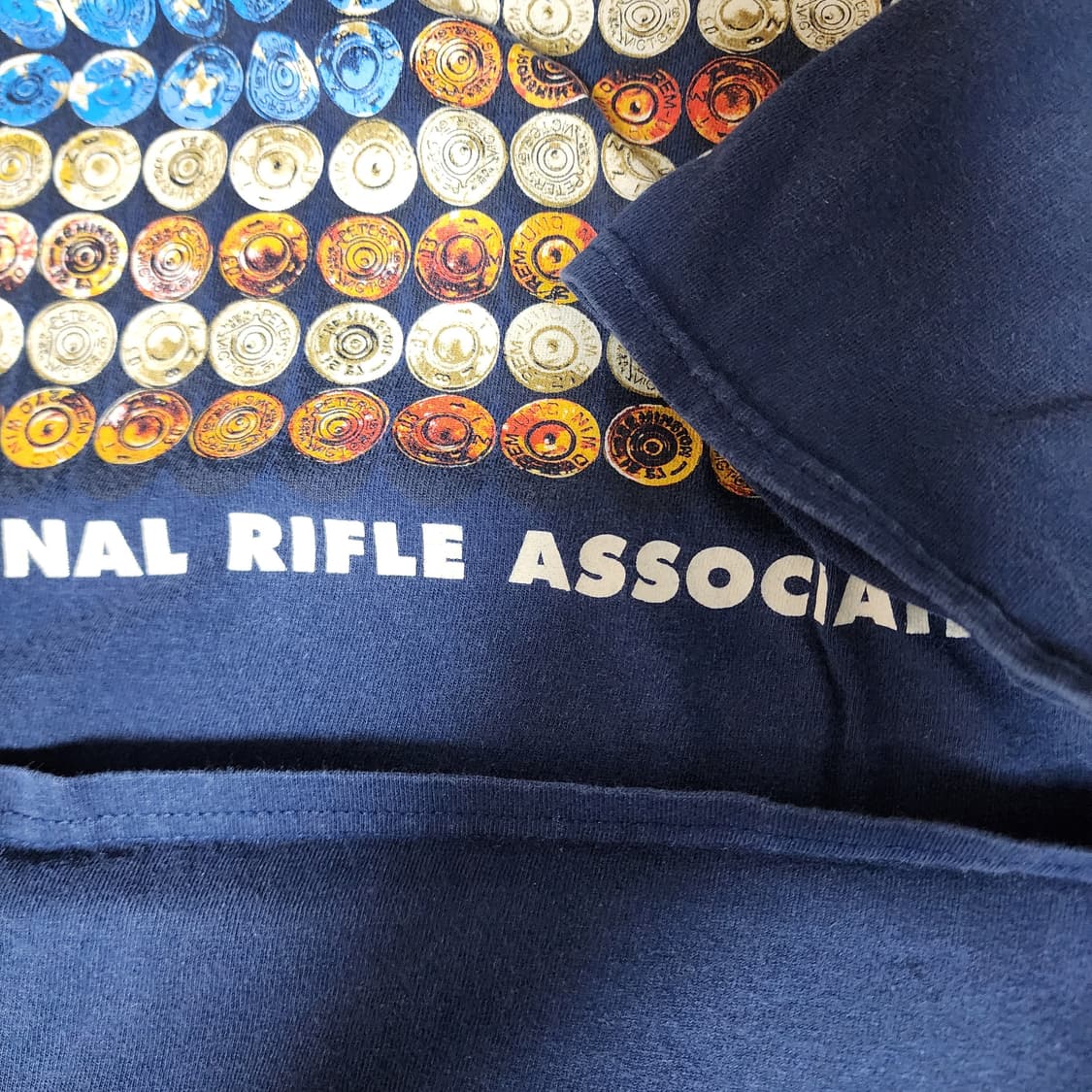 [OS] NRA 아메리칸 불릿 플래그 빈티지 티셔츠 상품이미지4