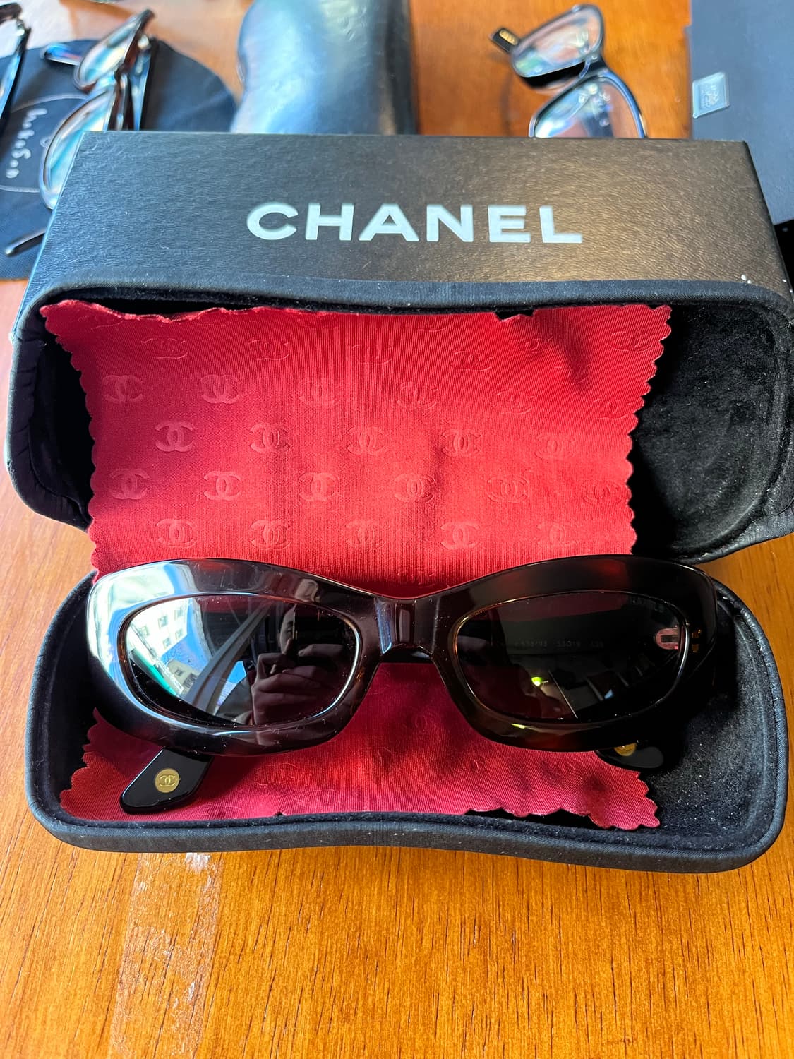 샤넬 90s 선글라스 mod.5006 톨토이즈 상품이미지8