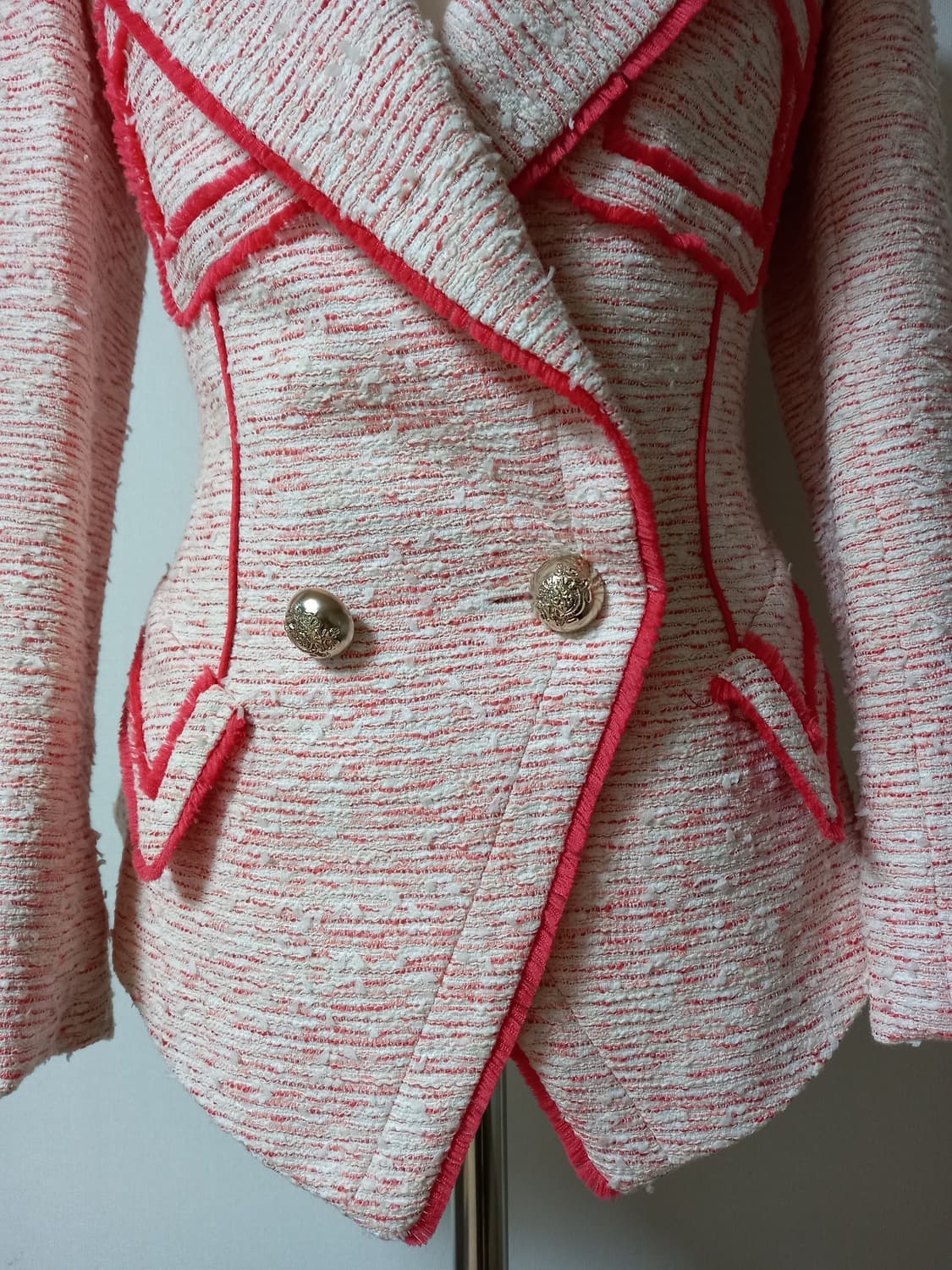 지컷 트위드 자켓 상품이미지4