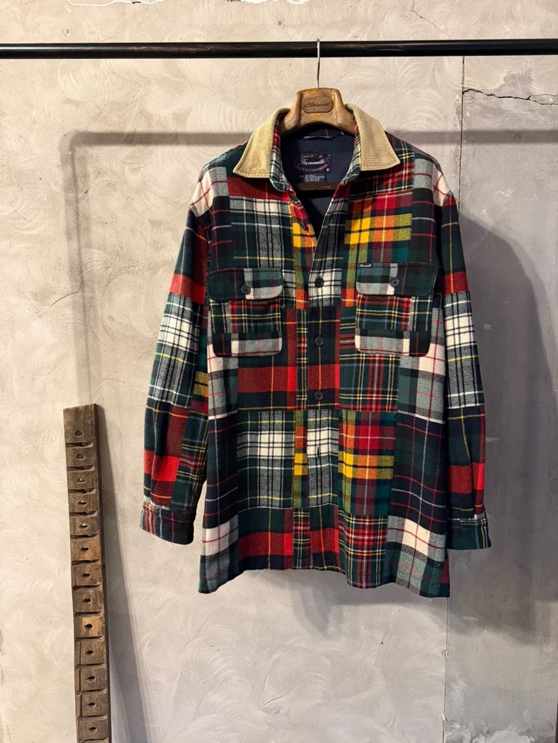 파쏘나블 트위드 패치워크 자켓 105 상품이미지8