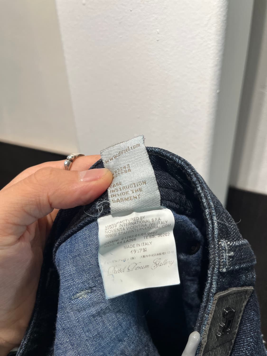 디젤 워시드 데님팬츠 상품이미지7