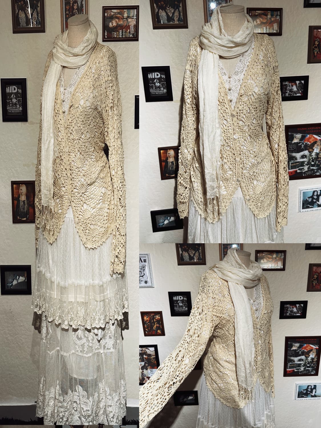 𝒱𝒾𝓃𝓉𝒶ℊℯ 𝓌𝒽𝒾𝓉ℯ 𝓂ℴ𝓇𝒾 𝓈ℯ𝓉..♡ 상품이미지1