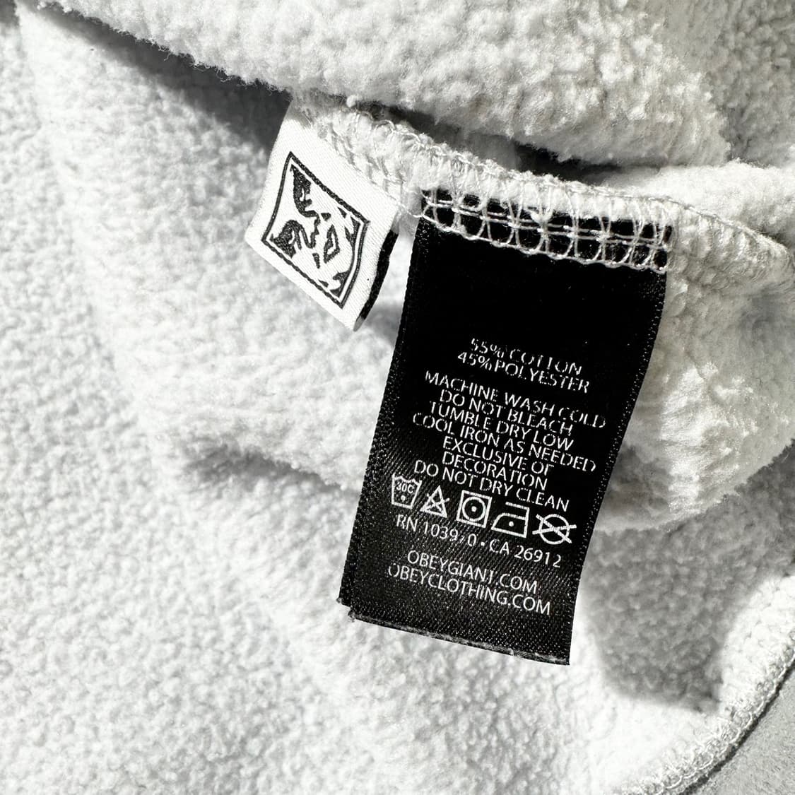 아이앱 스튜디오 x 오베이 아이콘 엑스트라 헤비 후드집업  상품이미지7