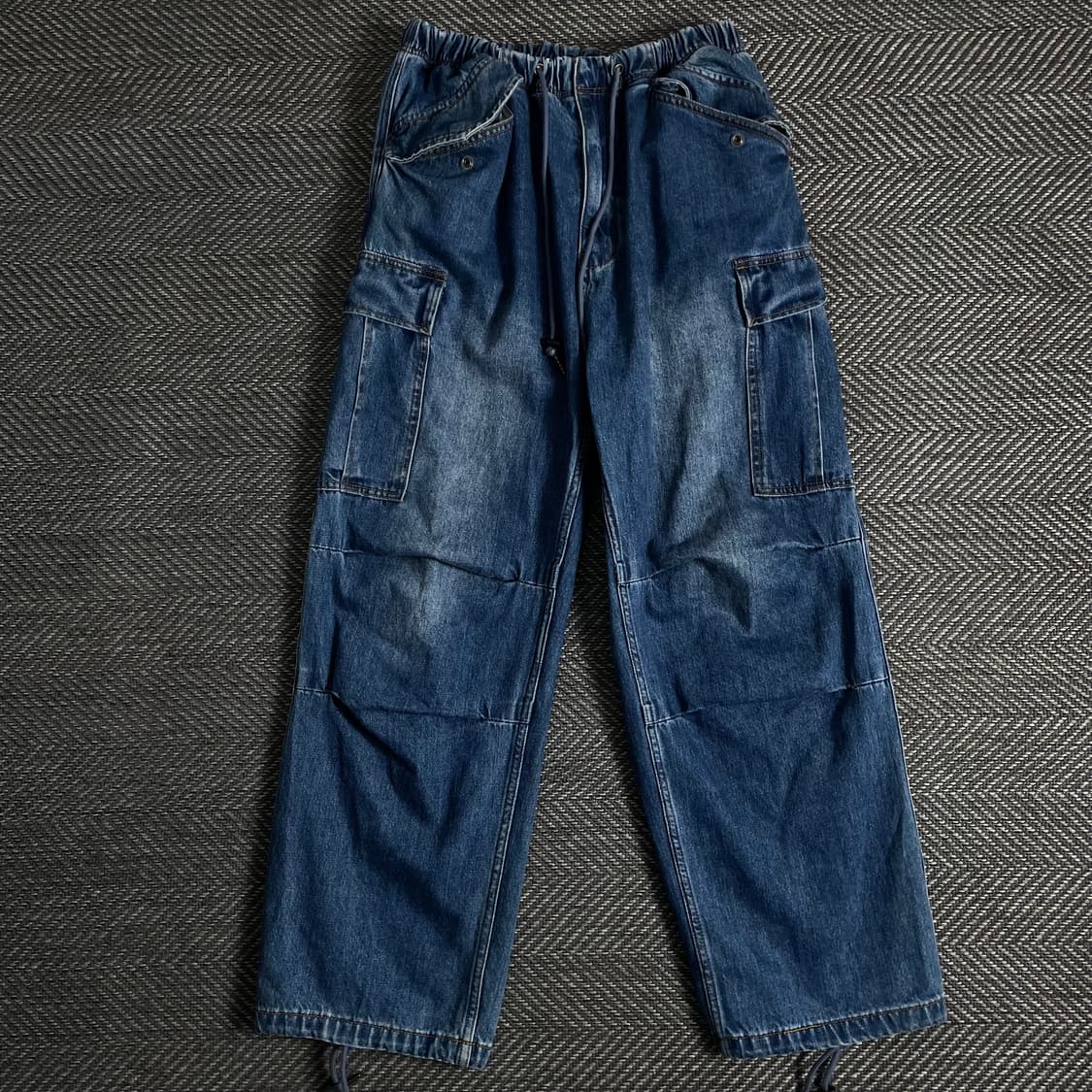 아웃스탠딩 멀티포켓 카고 데님 퍼티그 팬트y 3401 상품이미지2