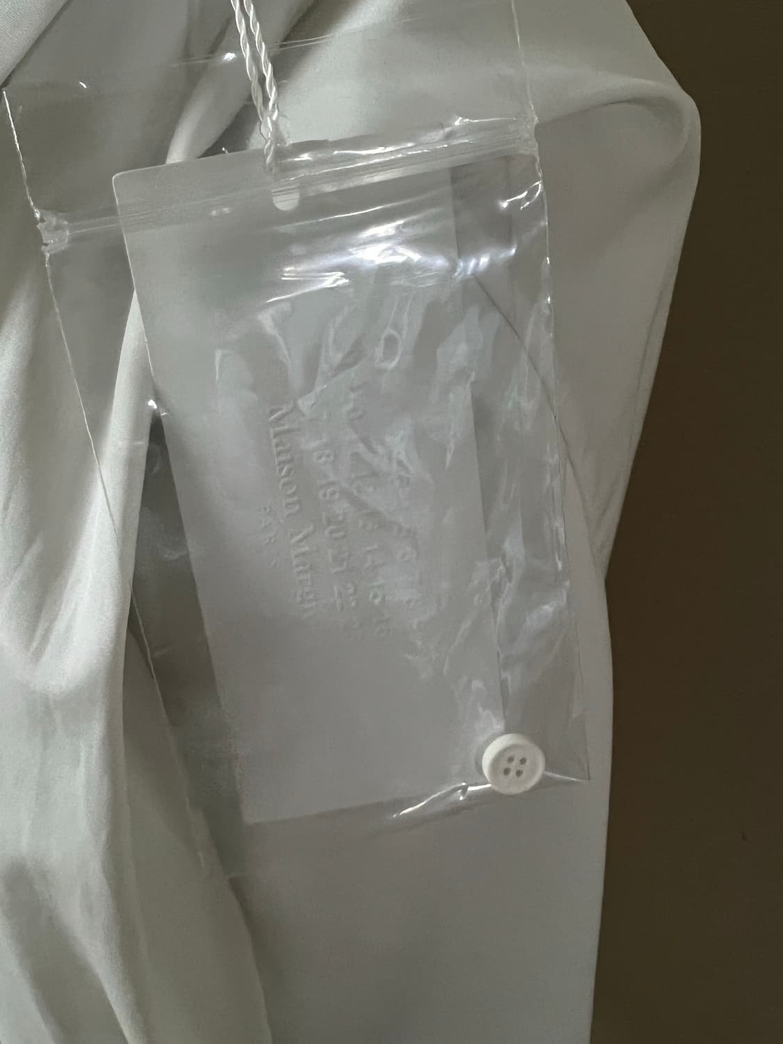 Maison Margiela 마르지엘라 호일 레이어드 셔츠 드레스 새상품 상품이미지8