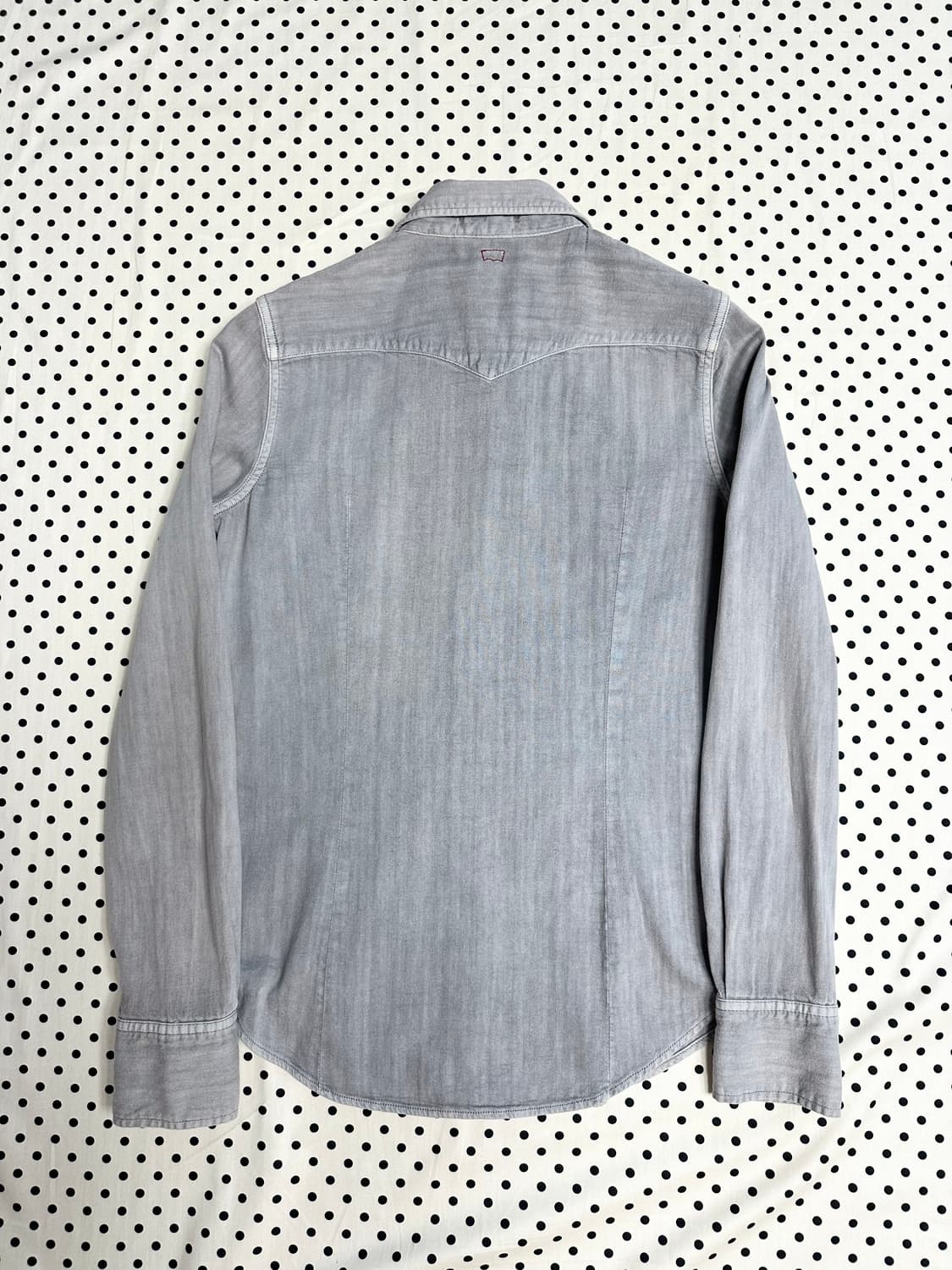 리바이스 웨스턴 스냅버튼 데님셔츠 상품이미지4