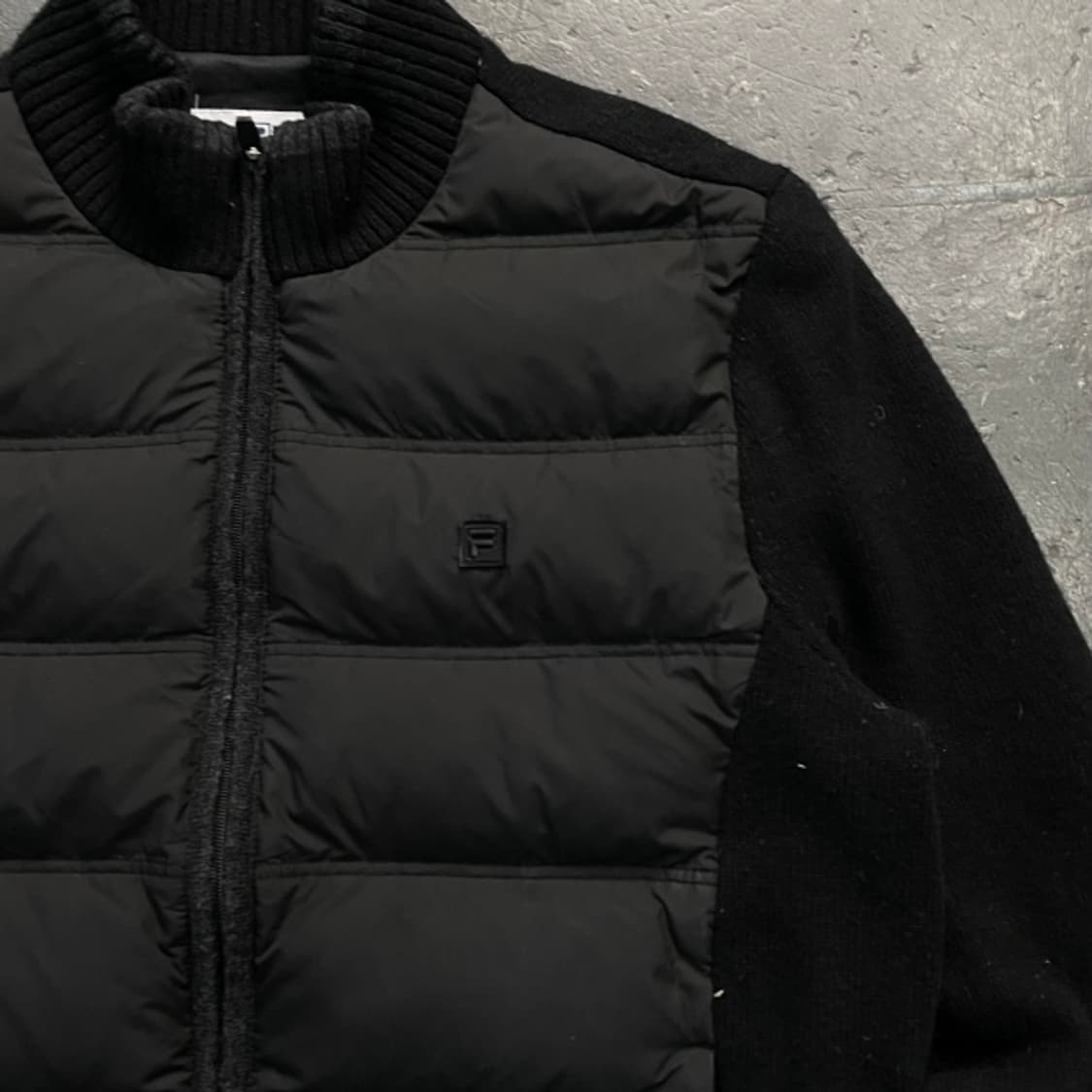 100 필라 방풍 니트패딩  상품이미지2