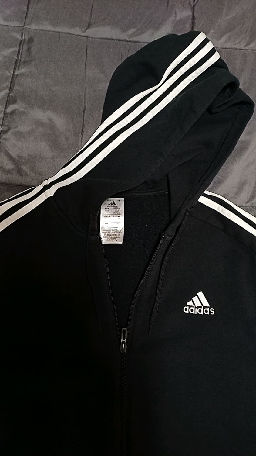 아디다스 후드집업 실측100 가슴54 기장69 상품이미지5