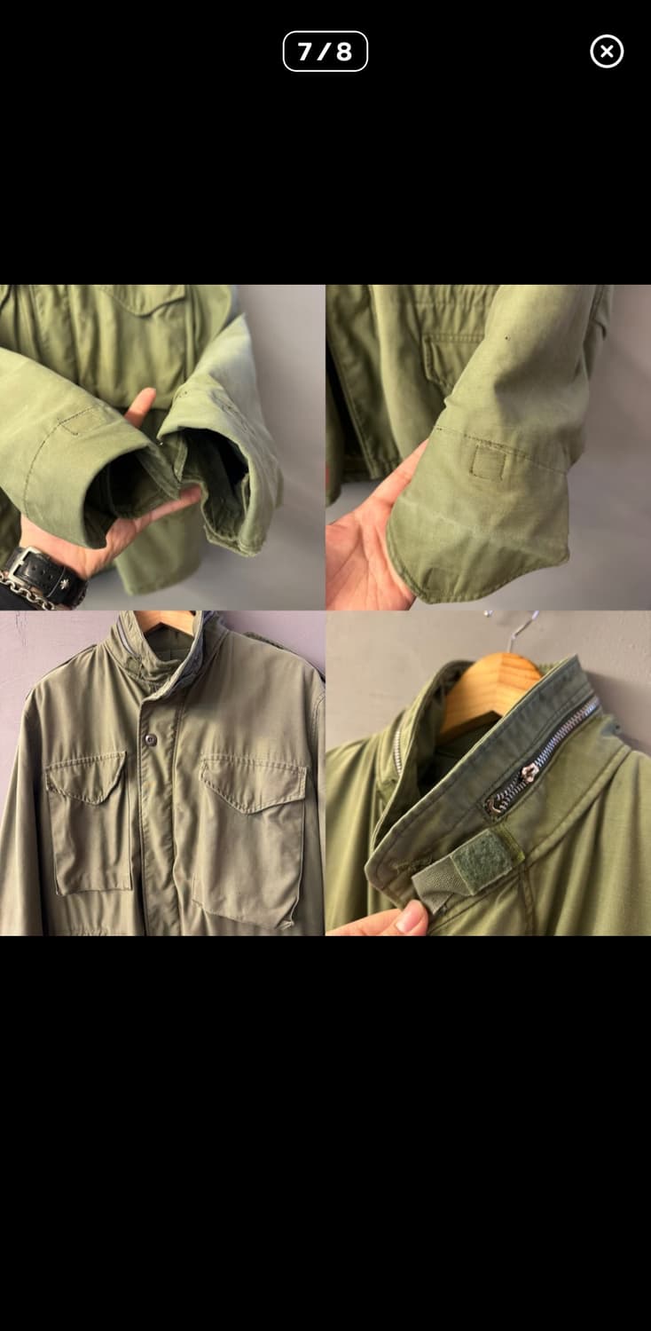 Us Army 미군 오리지널 m65 필드자켓 L-R 상품이미지6