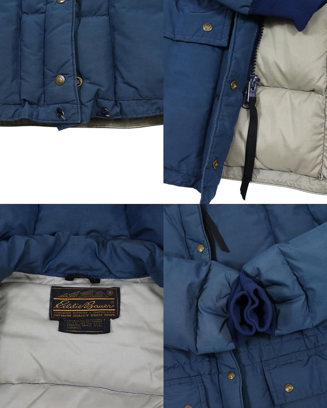 1980s USA 에디바우어 카라코람 구스다운 파카 빈티지 미국제 상품이미지5