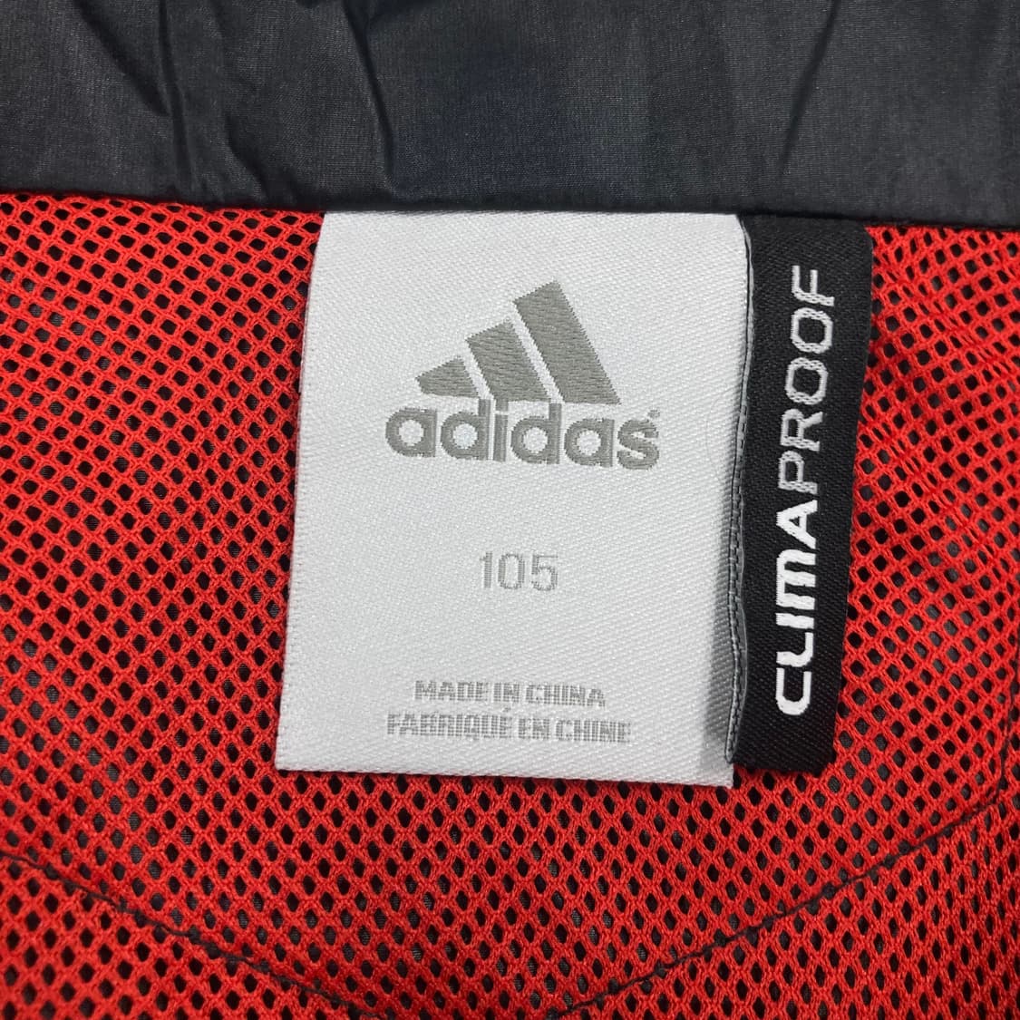 아디다스 블랙 컬러 스몰 로고 바람막이 상품이미지3