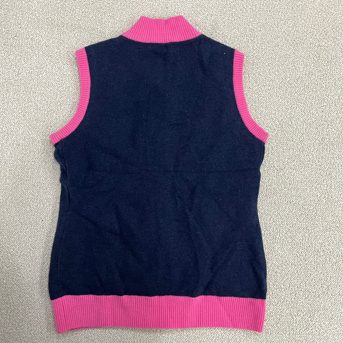 90 새상품 까스텔바작 방풍 골프 조끼 0122M1 상품이미지4