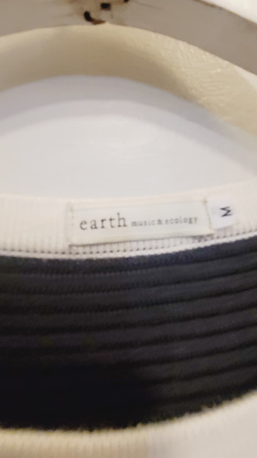 earth music& ecology 레이스 니트 원피스 상품이미지6