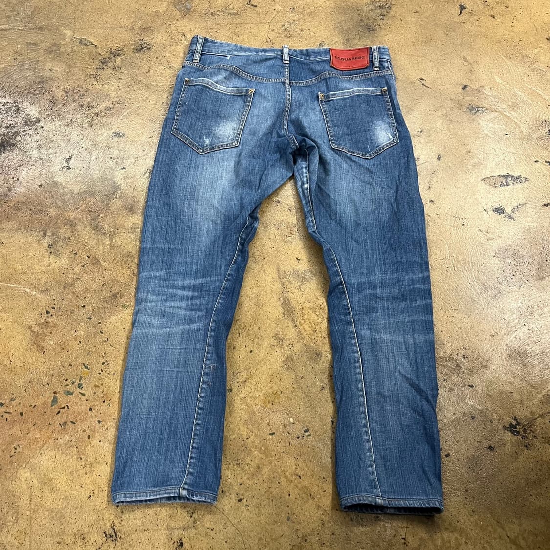 [정품/50] DSQUARED2 디스퀘어드 블루 데님 청바지 b15 상품이미지3