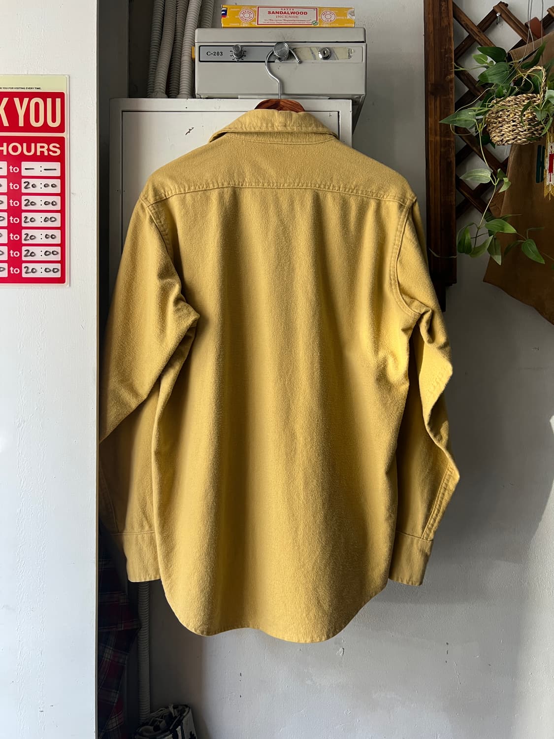 [M]70's Made in USA 샤모아 건패치 헌팅 셔츠 상품이미지8