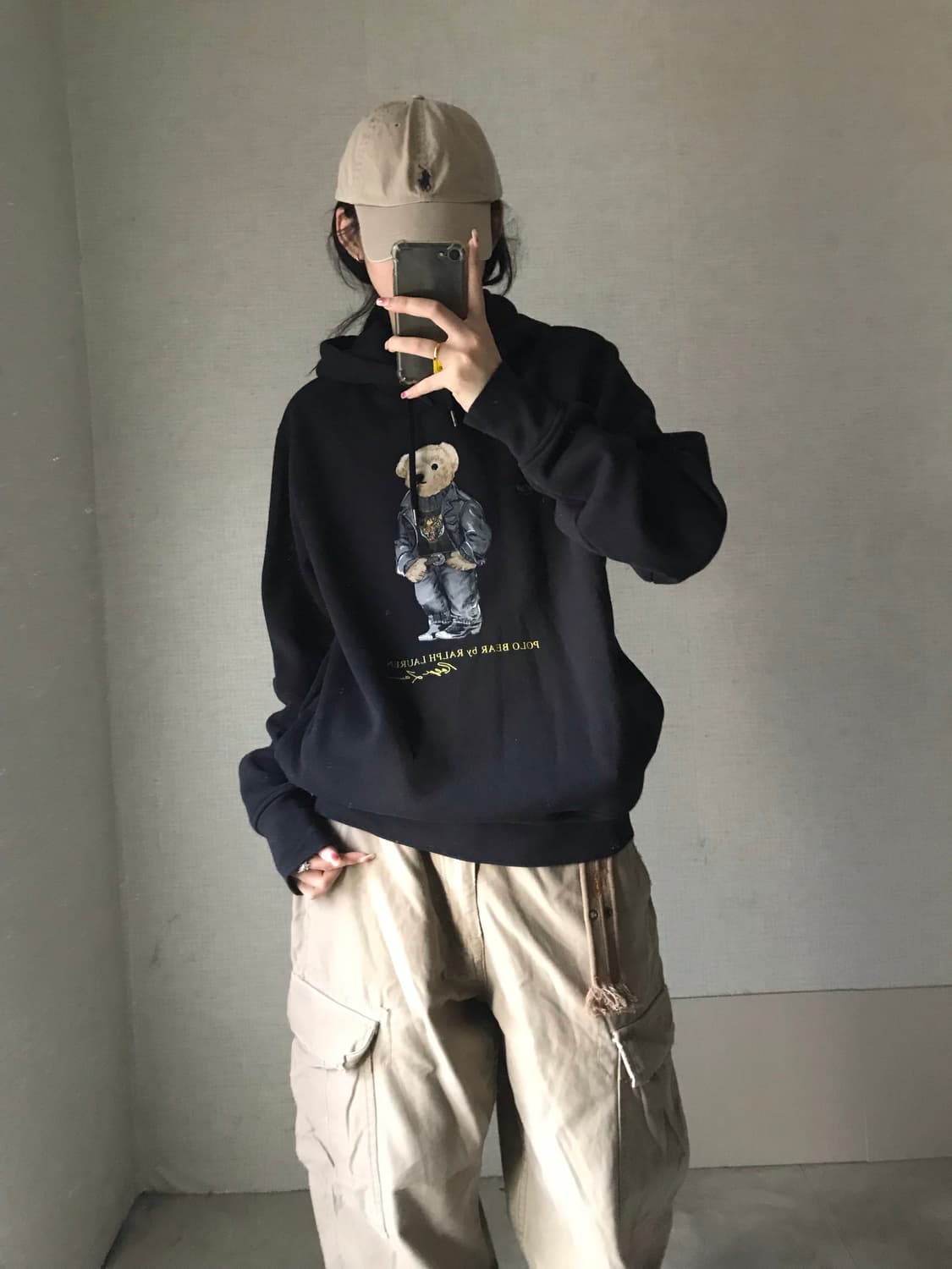 폴로 베어 후드티 상품이미지5
