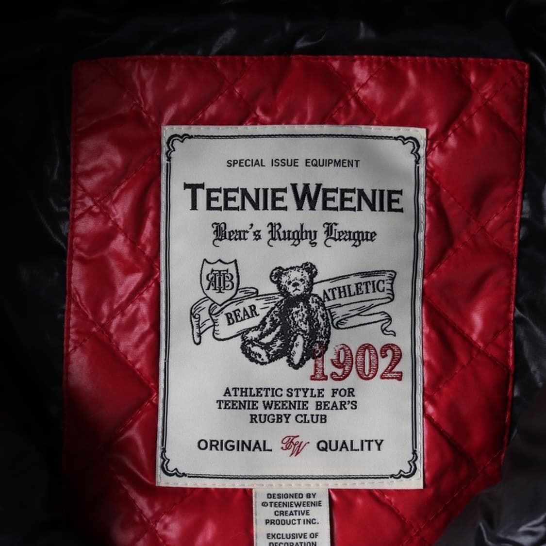 티니위니 클래식 베어 로고 퀼팅 베스트  L 상품이미지6