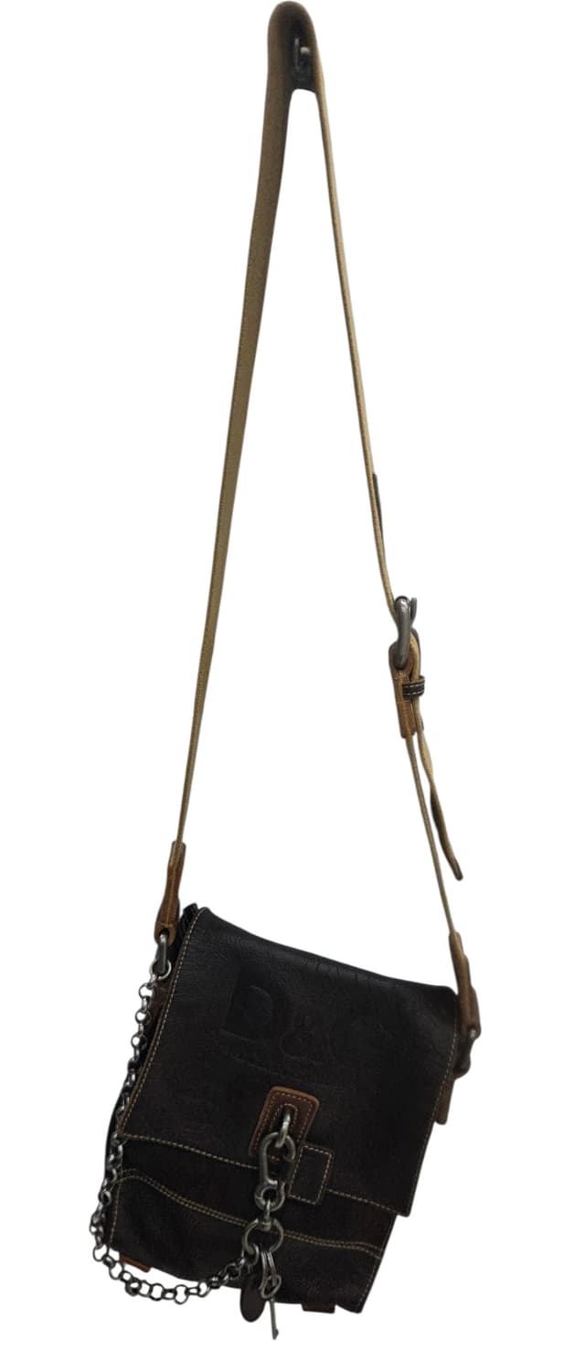 00s D&G 아카이브 로고 체인 슬링백 상품이미지7
