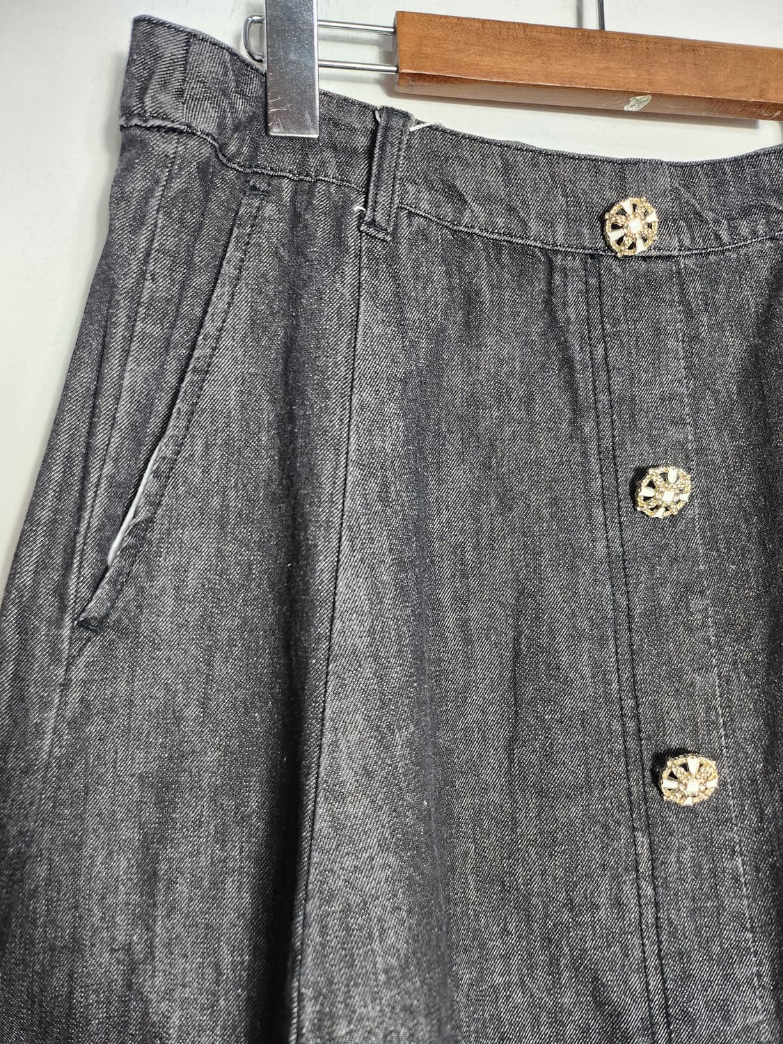 안나수이 데님 롱 스커트 상품이미지2