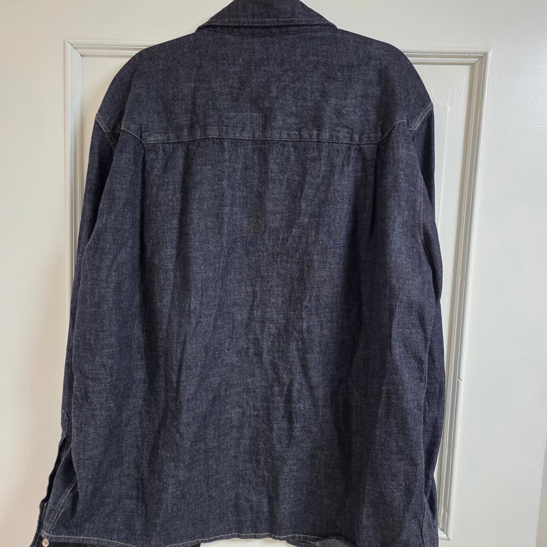 엘무드 테리 웨스턴셔츠 데님셔츠 상품이미지7