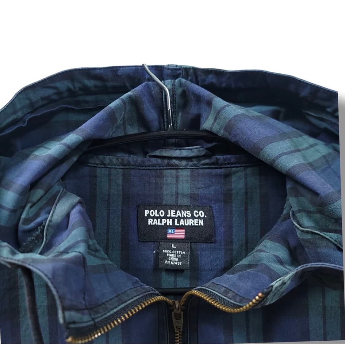 폴로 올드스쿨 체크 아노락 후드 상품이미지8