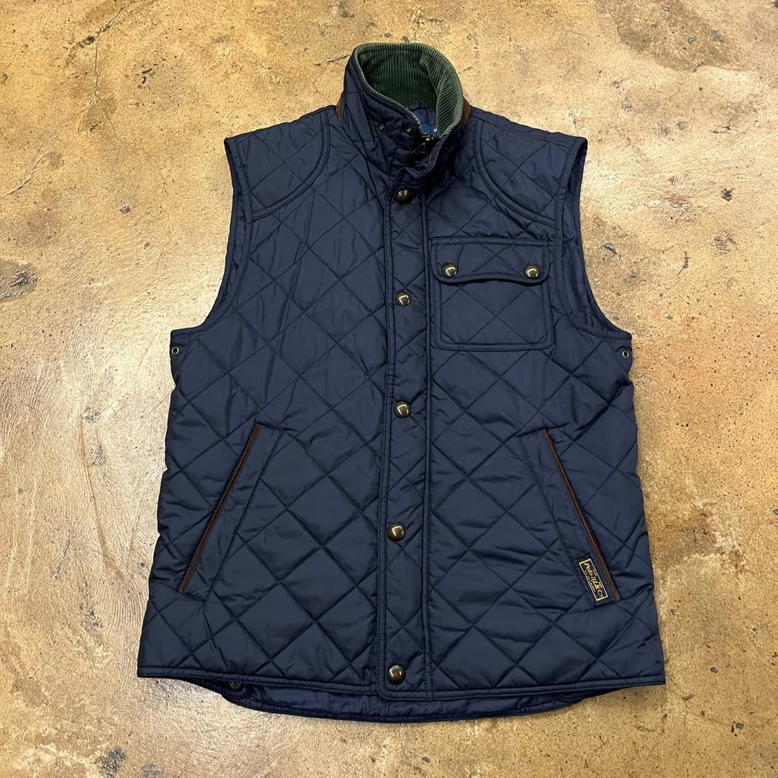 [정품/M] 폴로 랄프로렌 네이비 퀼팅 조끼 b18 상품이미지2