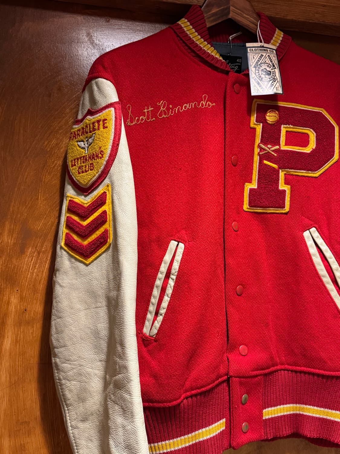 Whiting 70s 바시티 자켓 (40) 상품이미지4