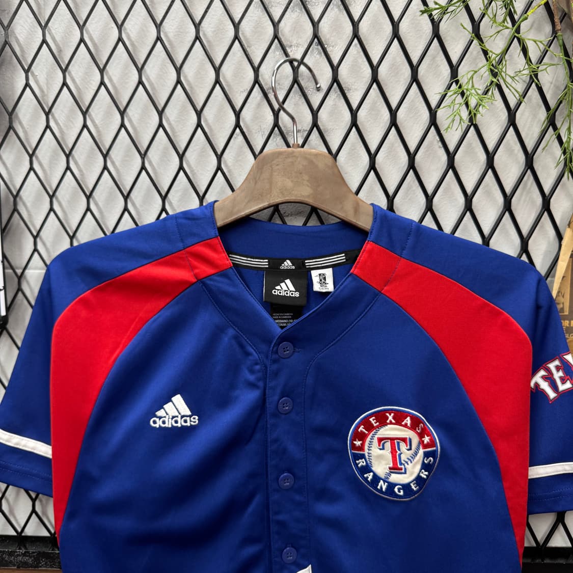 00s 아디다스 MLB 주니어 배팅 프랙티스 반팔 저지 블루 상품이미지3