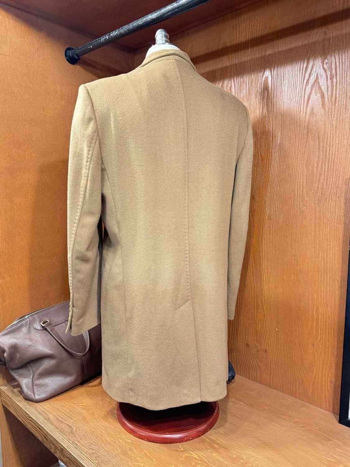 Euseg 캐시미어 코트 상품이미지5