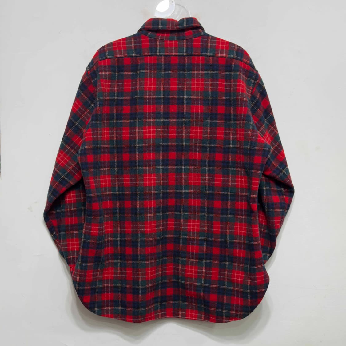 80s 펜들턴 버진울 체크 셔츠 USA 상품이미지6