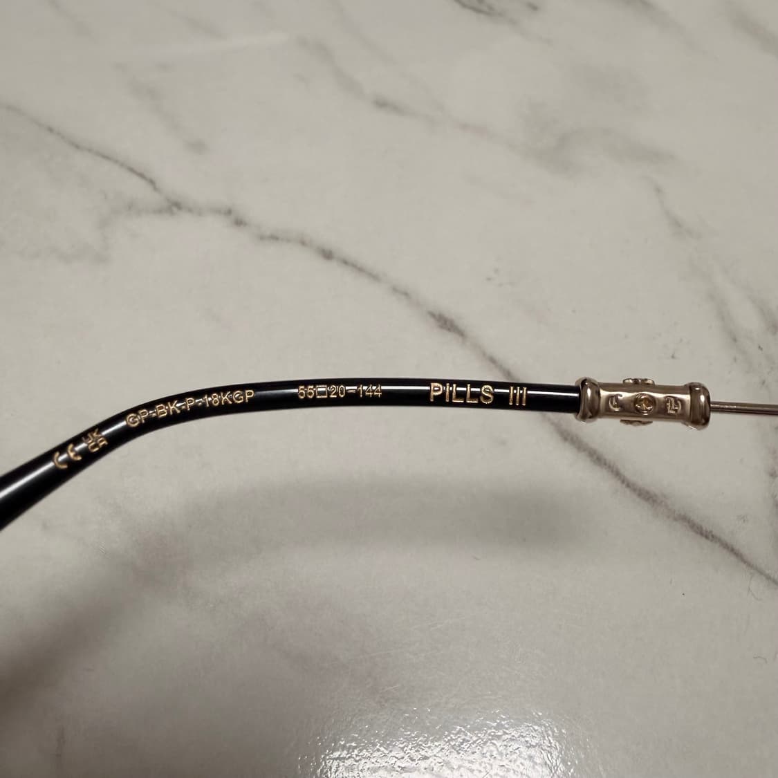 크롬하츠 필스3 골드 플레이트 블랙 상품이미지4