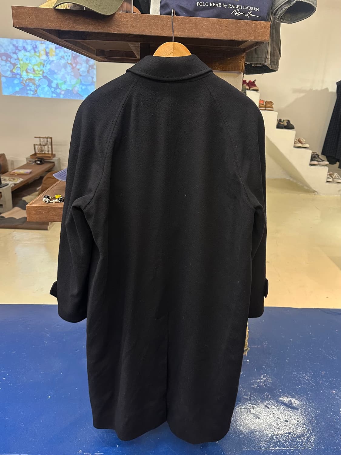 Italy cashmere 캐시미어 코트 상품이미지4