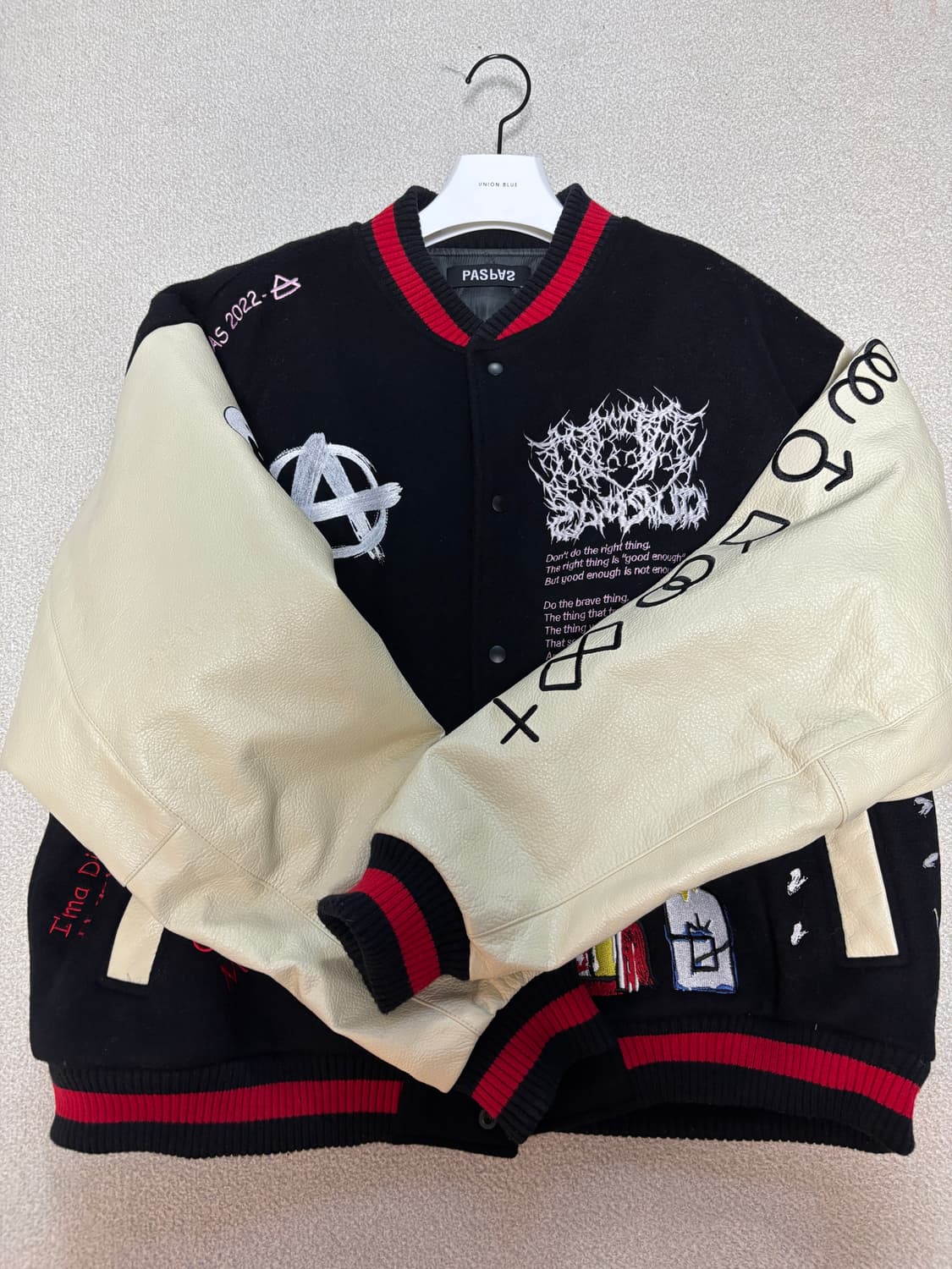 OURPAS pas 035 바시티 M사이즈 상품이미지1