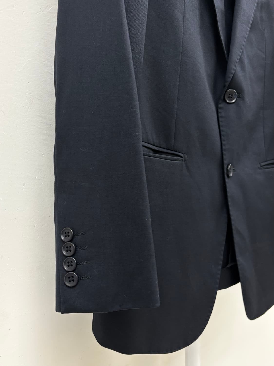 빈티지 네이비 울 블레이저 자켓 상품이미지6
