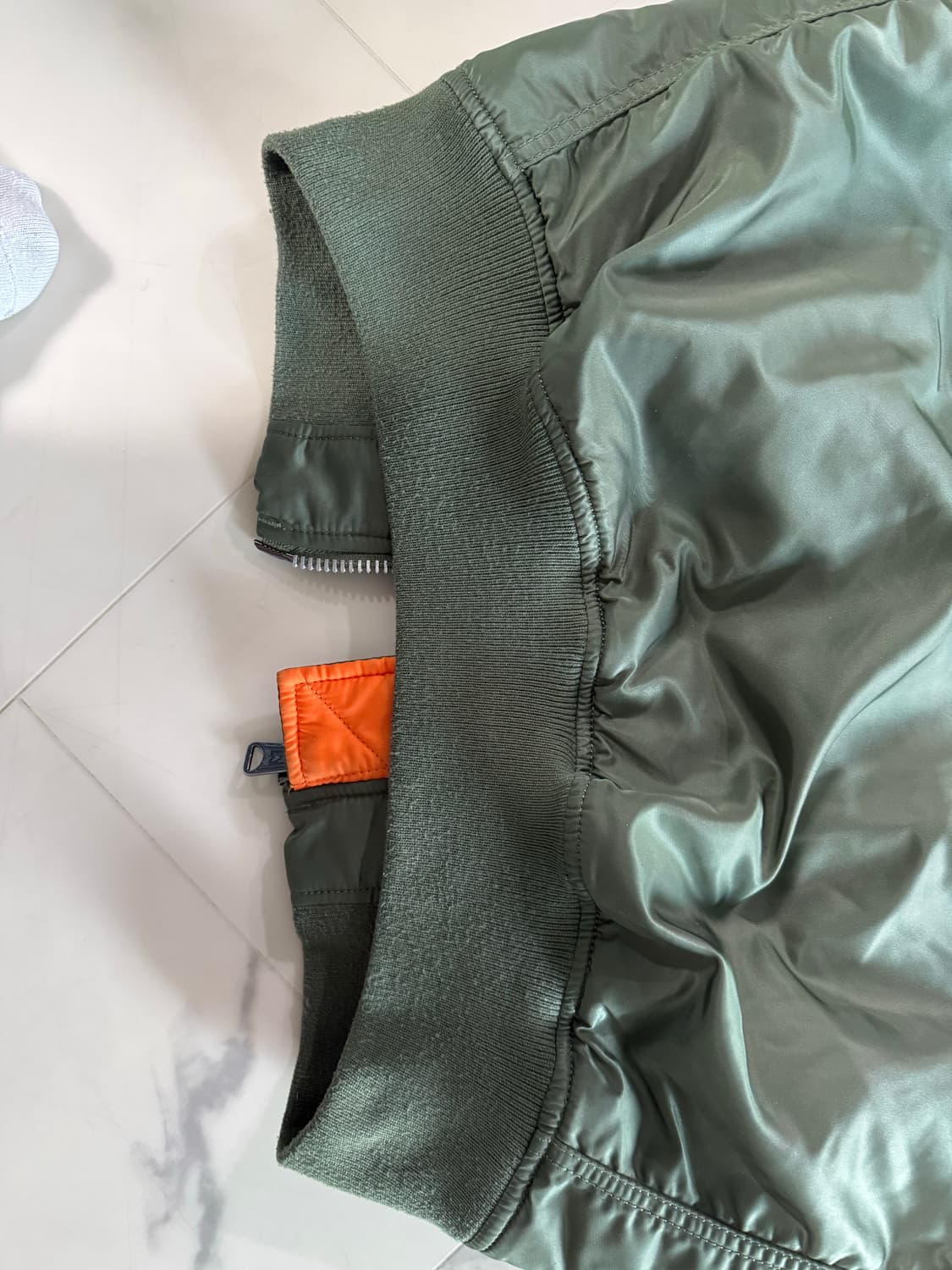 Alpha industries 알파 인더스트리 MA-1 세이지 그린 상품이미지6