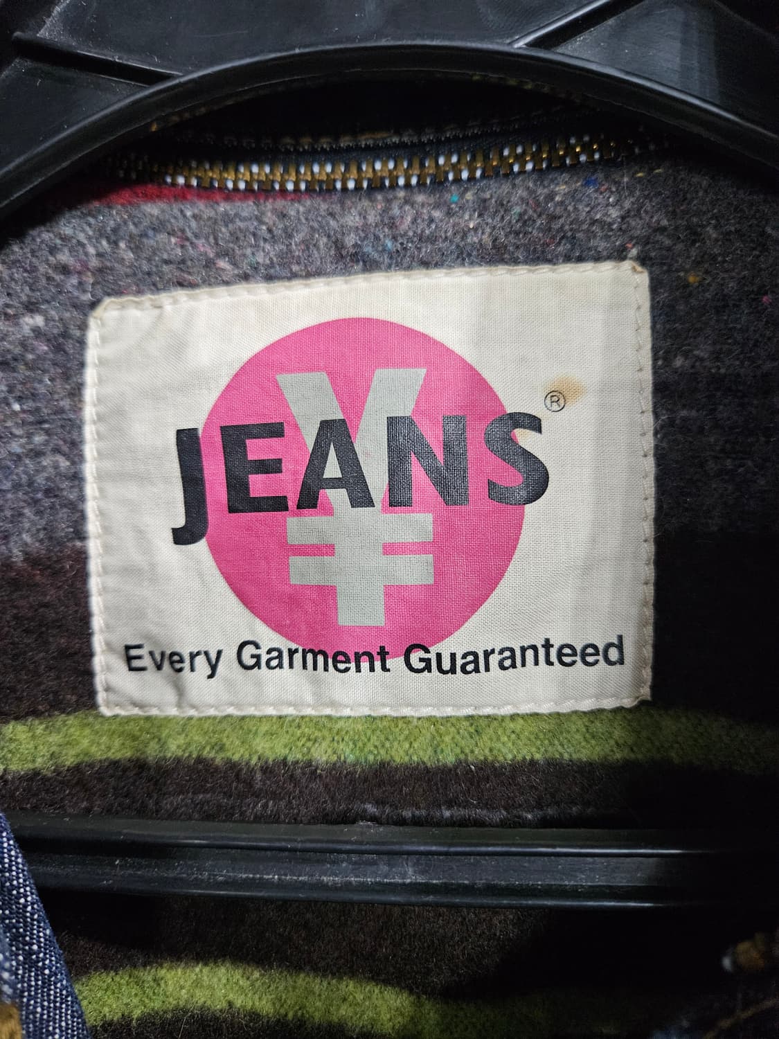 엔 진스 네이비 남성 슬림핏 90 빈티지 데님자켓  상품이미지3