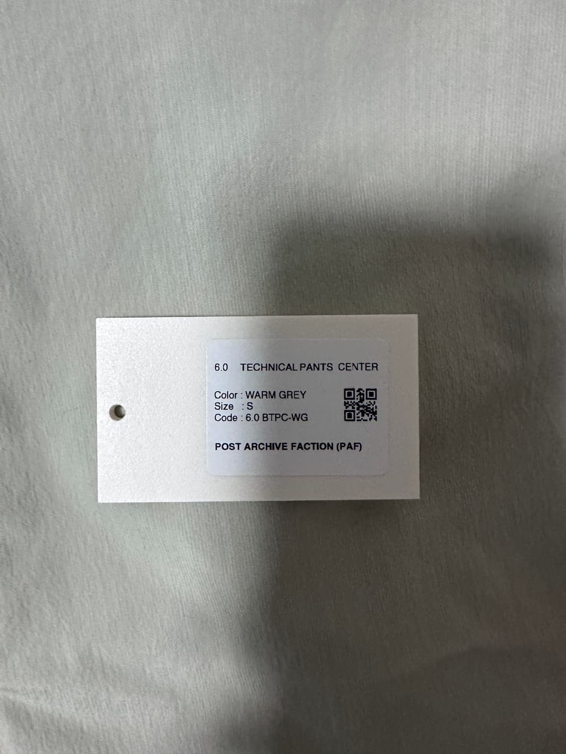 포스트아카이브팩션 6.0 테크니컬 팬츠 센터 center S 상품이미지5