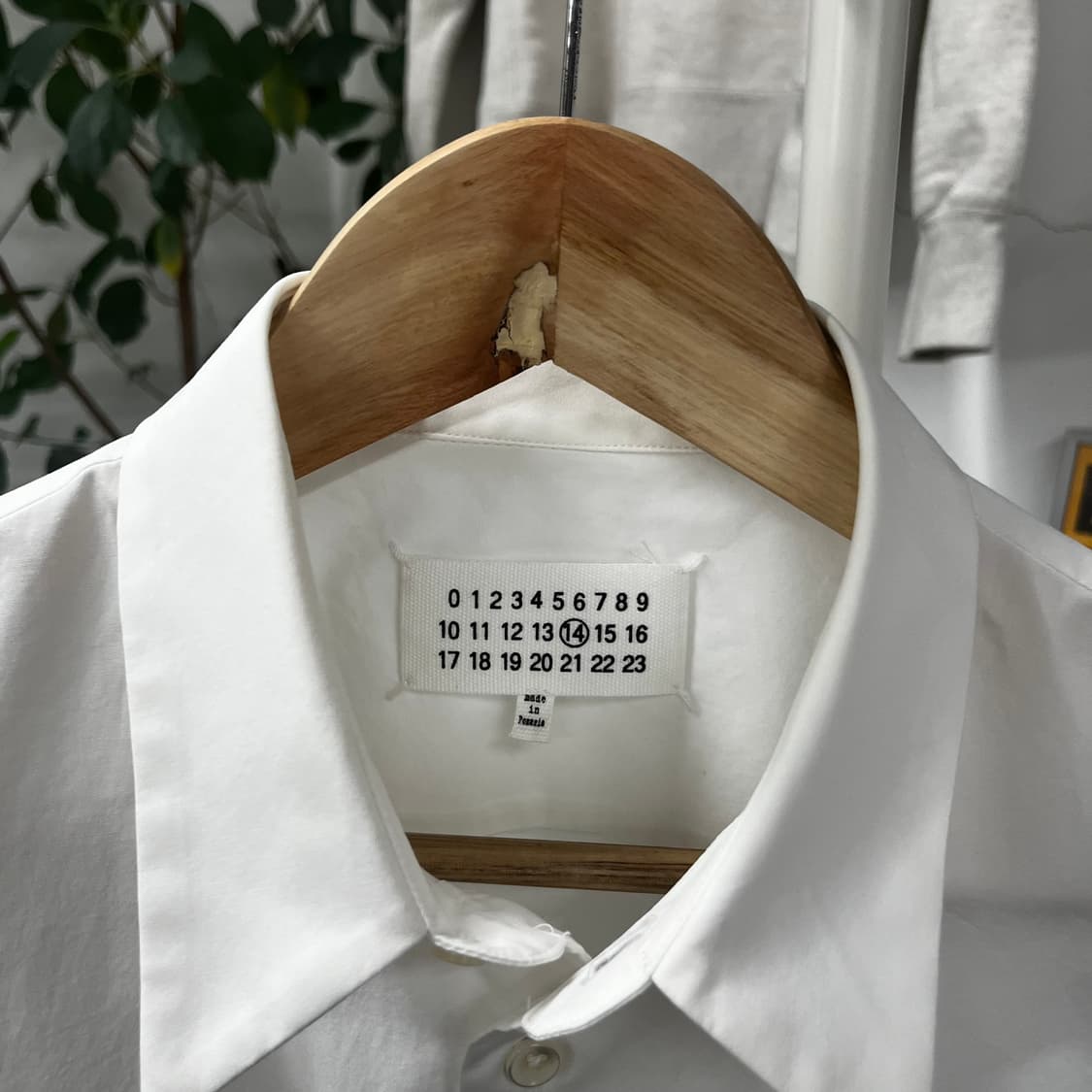 메종마르지엘라 스티치 솔리드 셔츠 41 상품이미지3