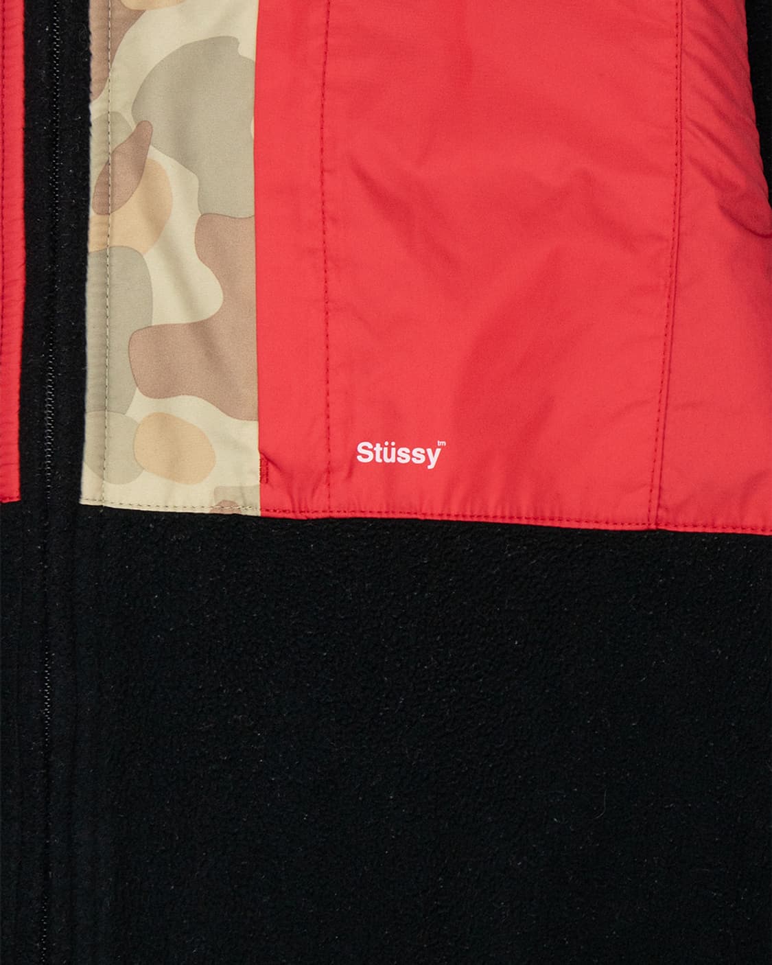 스투시 세르파 카모 플리스 자켓 상품이미지4